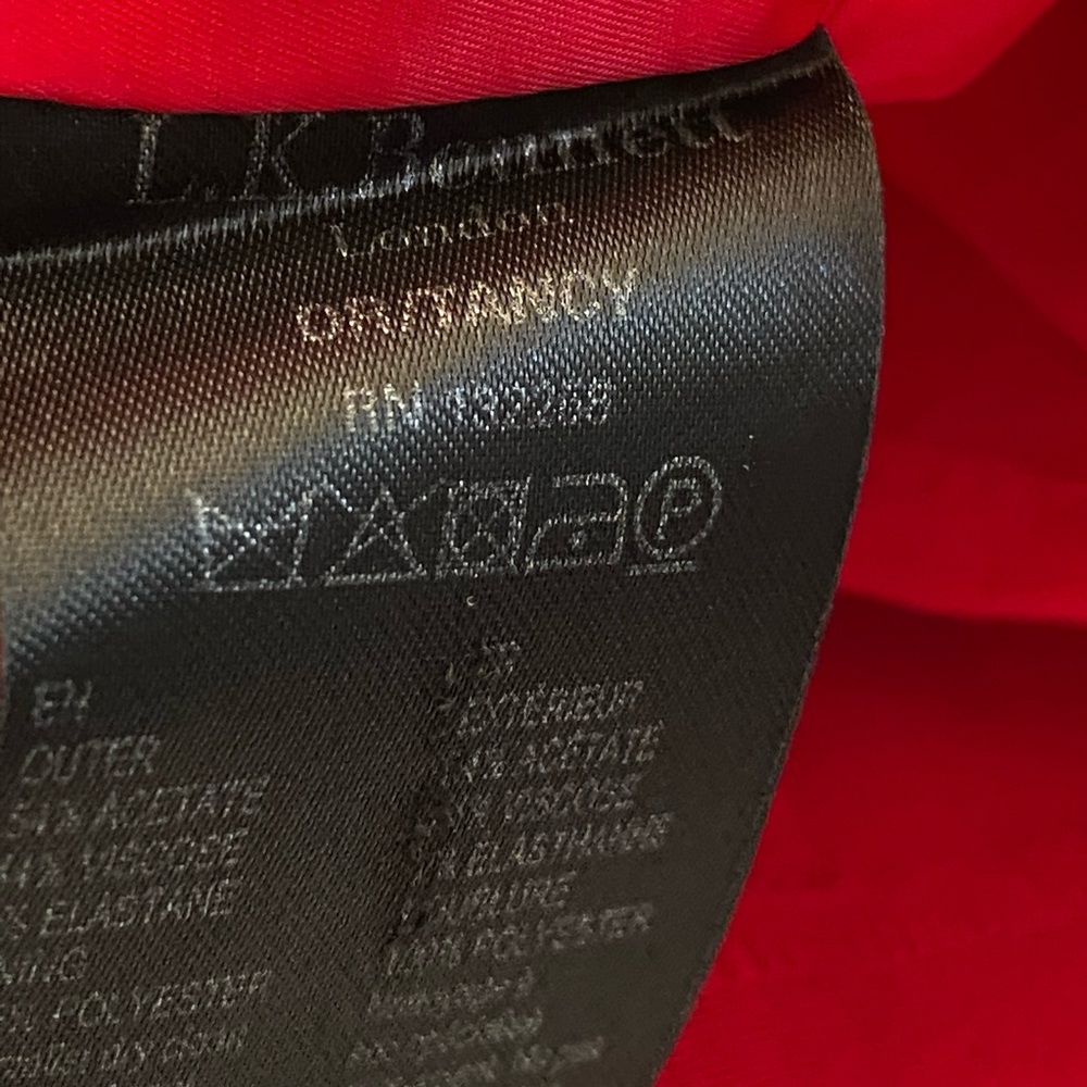 L.k. Bennett D R Tancy Dress Raspberry Size 8 , - Picture 6 of 9